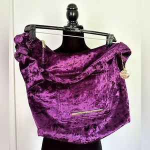 Velour Hobo Bag by Steve Madden